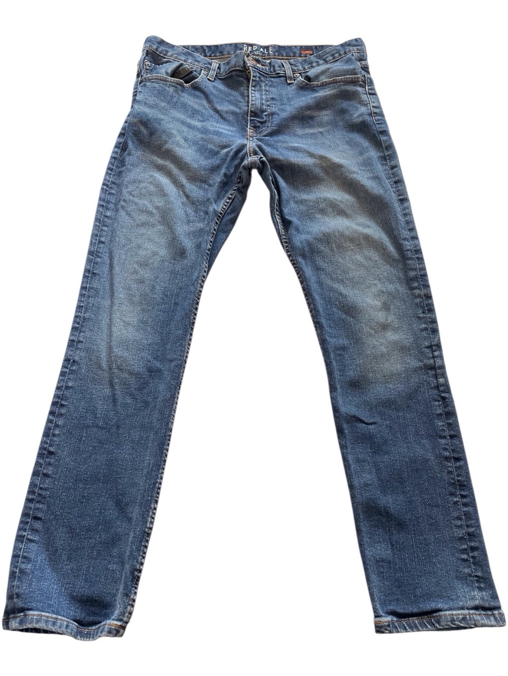 Red Ale Men's Blue Denim Stretch Slim Jeans, 32x30
